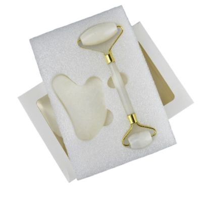 Tabela de Guasha de Pedra de Jade Natural para Massagem de Gua Sha Escrava no Rosto Logotipo personalizado disponível