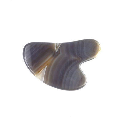 Massagista Facial Forma de Coração Agate Natural Gua Sha Massagem Ferramenta para músculos do corpo Auto Cuidado da pele Spa Facial Lifting Salão de beleza
