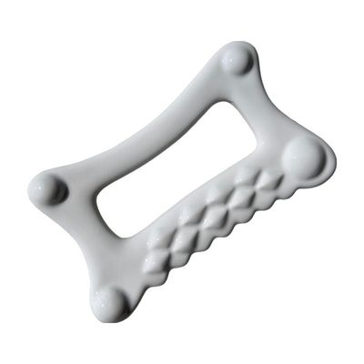 Equipamento de massagem corporal branco para ferramenta cerâmica Gua Sha Guasha Stone Self Skin Care Spa Facial Lifting