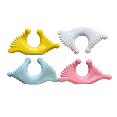 Logotipo personalizado DisponívelD Estilo Massagem de Cabeça Dupla Ferramenta de Gua Sha Cerâmica para Corpo Pescoço Rosto Auto Cuidados da Pele Facial Spa