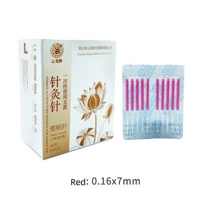 Ferramentas de massagem 100 PCS Menos dor Colourful Plastic Handle Agulhas de acupotomia pequena faca Agulha para logotipo personalizado Disponível