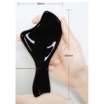 Melhore a sua rotina de cuidados com a pele com massagem corporal massagem cerâmica Guasha raspagem do rosto acupuntura Gua Sha Board