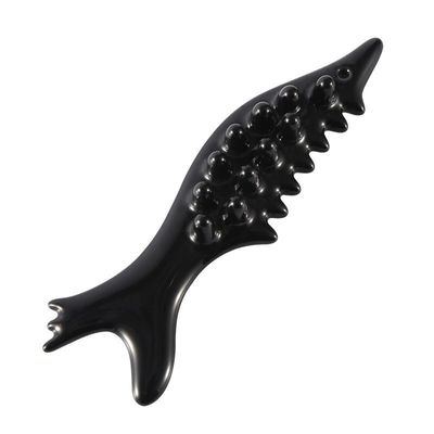 Massagista cerâmico Guasha em forma de peixe OEM/ODM Aceito para relaxamento muscular do rosto olhos pescoço e redução de rugas