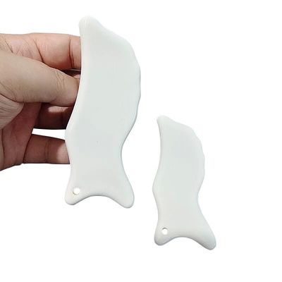 110 * 50mm Cerâmica Guasha Ferramenta para Cuidado do Corpo Facial Gua Sha Mesa de Massagem para reduzir a dor de cabeça pescoço dor nas costas e muito mais