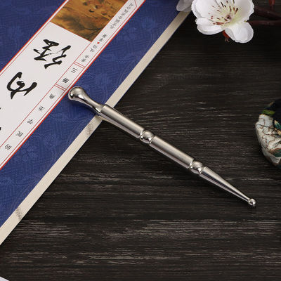 Massagem muscular Acupressão reflexologia de aço inoxidável caneta para cuidados com a saúde do corpo e massagem de tecidos