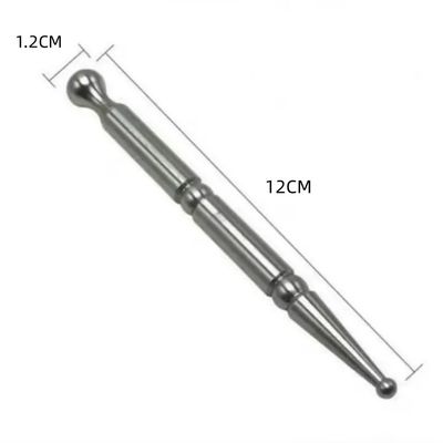 Massagem muscular Acupressão reflexologia de aço inoxidável caneta para cuidados com a saúde do corpo e massagem de tecidos