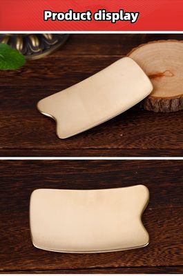 Ferramenta de bronze gua sha cobre guasha raspagem ferramenta de massagem para massagem muscular ferramenta de tecido cicatriz iastm ferramentas raspador de fáscia