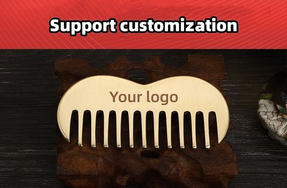 Brass Gua Sha Scalp Massage Comb Popular Products 2024 Copper Guasha Acupressure point Massager Tool Scraping Apparatus (Massagem de cobre)