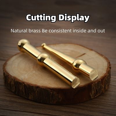 Proba de corpo de metal Acupressão caneta avançada de latão acupuntura terapia de orelha massagista para massagem corporal