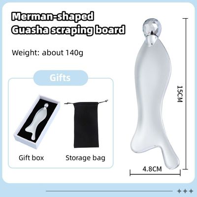 Massagista Facial de Spa de prata de zinco de liga de Gua Sha Scraping Board para Meridian Massage Acupoint Cuidados da pele ferramenta salão de beleza