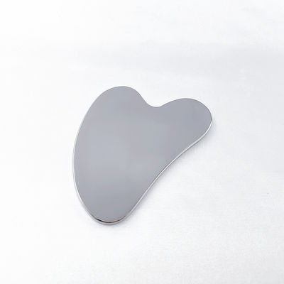 Corpo Músculos Coração Forma de aço inoxidável Gua Sha Metal raspagem Guasha Tabela Facial Spa Massagista Meridiano Massagem Cuidados da pele Ferramenta de salão de beleza
