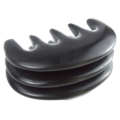 Área de massagem corporal 2024 ferramenta de penteamento de pedra Bian Guasha personalizada para raspar a massagem Gua Sha no cabelo e rosto