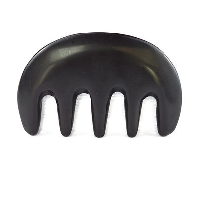Massagista corporal Pedra Bian Negro Natural Gua Sha raspagem Pente Guasha Facial Body Spa Massagem Ferramenta de Cuidados da Pele Ferramenta de Salão de Beleza