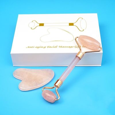 Facial Gua Sha Roller e Jade Roller Massage Tool para área de massagem corporal Propriedades Equipamento