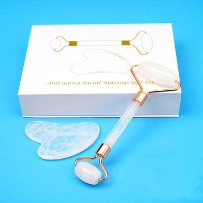 Facial Gua Sha Roller e Jade Roller Massage Tool para área de massagem corporal Propriedades Equipamento