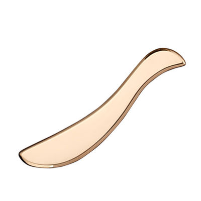 Ferramenta de massagem muscular Gua Sha em forma de S. cobre puro raspando a parte de trás Massagista corporal Guasha Tabela para cuidados com a pele do pescoço e do corpo