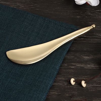 Ponto de pressão dos músculos do corpo Massagista de latão puro Acupressão Gua Sha Beauty Pen Ponto de gatilho de cobre