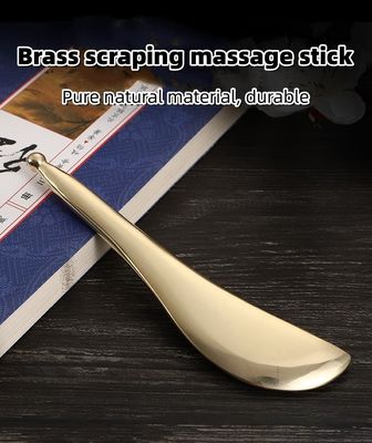 Ponto de pressão dos músculos do corpo Massagista de latão puro Acupressão Gua Sha Beauty Pen Ponto de gatilho de cobre