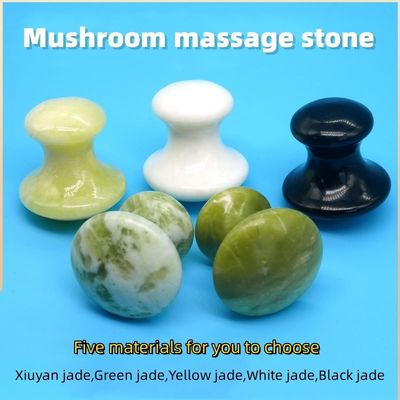 Logotipo personalizado DisponívelRoller de beleza em forma de cogumelo para o rosto Massagista de olhos Cuidado do pescoço Ferramentas de relaxamento facial portáteis