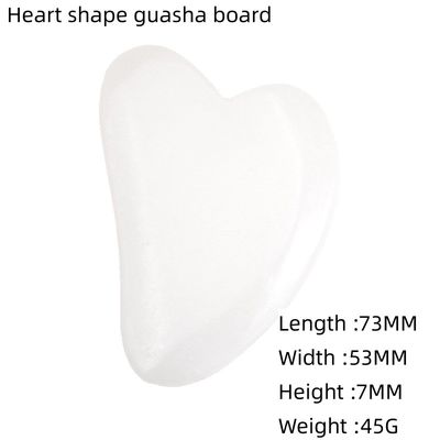 Massagem Muscular Afegã Roller de Jade Branco e Gua Sha Conjunto Para Massagem Corporal Com Pedra Natural de Jade Guasha