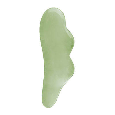 Xiuyan Jade Massage Tools 100% Natural Dual Side Jade Stone Face Roller para estimular o fluxo sanguíneo e aliviar o estresse