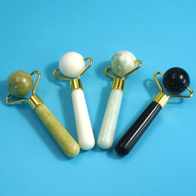 Equipamento de massagem de forma esférica personalizada Gua Sha Roller Tool para raspagem facial Produtos de massagem de rolos Guasha