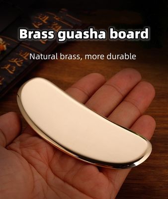 Ferramenta de Massagem Profissional Ouro Cobre Brass Manuseio Massagista Facial Guasha Tabela com Alta Qualidade
