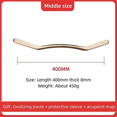Massagista corporal 2024 Brass Natural Metal músculo Meridiano Fascial Massagem de relaxamento Guasha Exercício Fisioterapia IAS TM Ferramenta