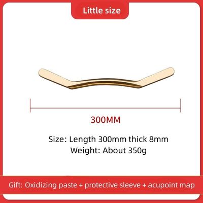 Massagista corporal 2024 Brass Natural Metal músculo Meridiano Fascial Massagem de relaxamento Guasha Exercício Fisioterapia IAS TM Ferramenta