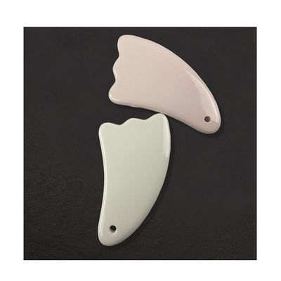Tabela de Massagem de Guasha Cerâmica A escolha definitiva para cuidados com a pele do rosto e do corpo Tratamento de Gua Sha em cuidados de saúde de spa