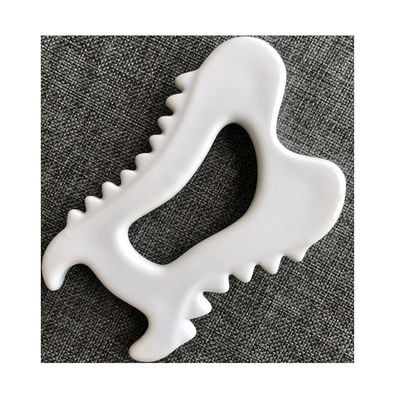 Função de massagem corporal Gua Sha cerâmica para cuidados com a pele do rosto e massagista anti-inchaço de rugas
