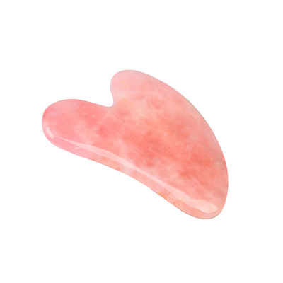 OEM ODM Pink Quartz Gua Sha Set Produto de beleza mais vendido com massagista facial rosa e ferramenta de raspagem de massagem