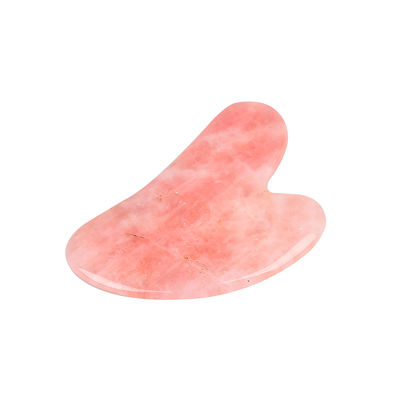 OEM ODM Pink Quartz Gua Sha Set Produto de beleza mais vendido com massagista facial rosa e ferramenta de raspagem de massagem