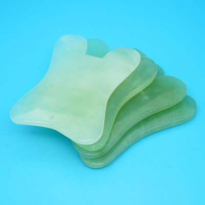 2024 Natural U Shape Xiuyan Jade Gua Sha Scraping Mesa de Massagem para Massagem de Corpo Inteiro Massagista Facial Ferramenta de Beleza da Pele
