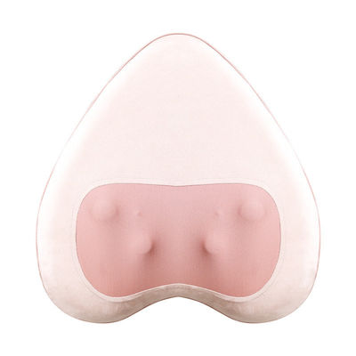 Fisioterapia Cuidados com a Saúde Casa Cochilo de costas 2024 Produtos de tendência Forma do coração Máquina de almofada de massagem de corpo inteiro em rosa