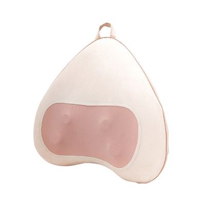 Fisioterapia Cuidados com a Saúde Casa Cochilo de costas 2024 Produtos de tendência Forma do coração Máquina de almofada de massagem de corpo inteiro em rosa