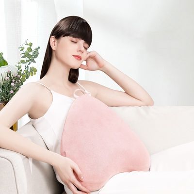 Fisioterapia Cuidados com a Saúde Casa Cochilo de costas 2024 Produtos de tendência Forma do coração Máquina de almofada de massagem de corpo inteiro em rosa