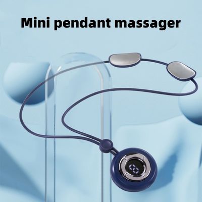 Área de massagem 2024 Smart Electric Pulse Mini Neckband Therapy Massager para proteção do pescoço e logotipo personalizado disponível
