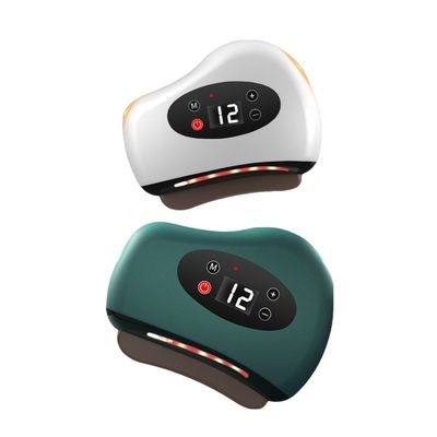 Equipamento de massagem corporal Facial inteligente Bianstone Massagem Agulha Pedra Eletrônica Instrumentos de raspagem com compressão quente