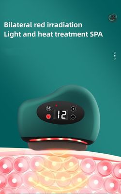Equipamento de massagem corporal Facial inteligente Bianstone Massagem Agulha Pedra Eletrônica Instrumentos de raspagem com compressão quente