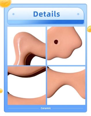 Massajador Facial Logotipo personalizado Disponível Gua Sha de Cerâmica para Antienvelhecimento e Tabela de raspagem facial Tabela de ferramentas de massagem