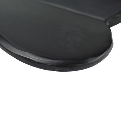 2024 Forma do coração Pedra Bian Negro Natural Gua Sha Escravação Ferramenta de Massagem para Função de Massagem Muscular de Drenagem Linfática