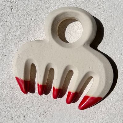 Massagista Facial Camarão de Massagem para Cabeça Meridiano Para Aliviar a Dor Escova de Cabelo Meridiano Massagista Ferramentas de Massagem