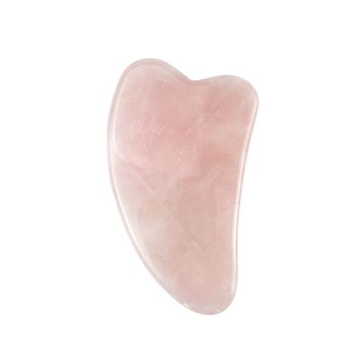 Ferramenta de Massagem Muscular 2024 Rosa Quartz Gua Sha Pele Natural de Cristal Guasha Massagista de Beleza para Facelifting e Anti-Envelhecimento