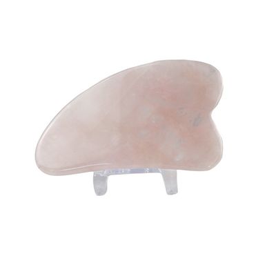 Ferramenta de Massagem Muscular 2024 Rosa Quartz Gua Sha Pele Natural de Cristal Guasha Massagista de Beleza para Facelifting e Anti-Envelhecimento