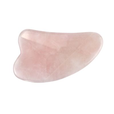 Ferramenta de Massagem Muscular 2024 Rosa Quartz Gua Sha Pele Natural de Cristal Guasha Massagista de Beleza para Facelifting e Anti-Envelhecimento