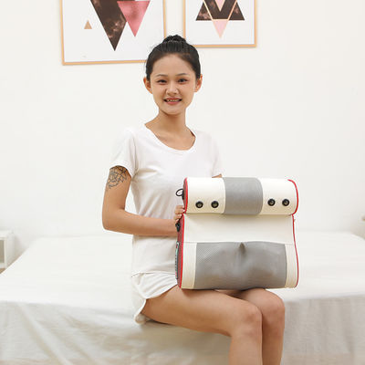 Corpo Branco Vermelho Portavel Massagem Cervical Coussinha de aquecimento Pescoço Ombro Relaxante Massagista de corpo Massagem terapêutica Ferramentas de massagem para 2024
