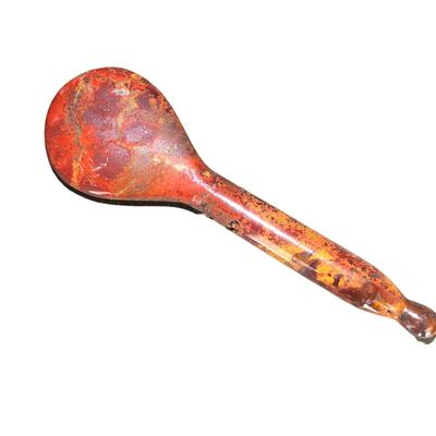 Red Mookaite Jade Gua Sha Stick para Massagem Facial e Massagem de Pedra Reflexológica