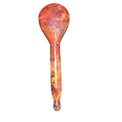 Red Mookaite Jade Gua Sha Stick para Massagem Facial e Massagem de Pedra Reflexológica