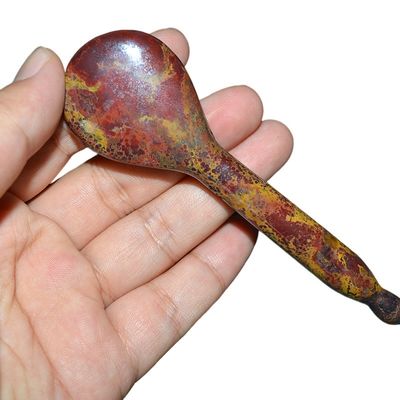 Red Mookaite Jade Gua Sha Stick para Massagem Facial e Massagem de Pedra Reflexológica